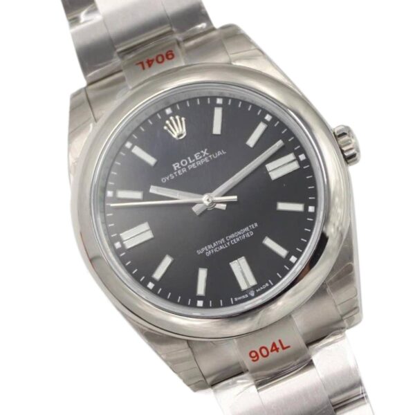 Oyster Perpetual 41mm Bright Black Dial 114300 - Image 4