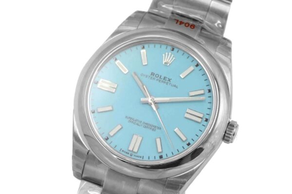 Oyster Perpetual 41mm Turquoise Blue Dial 114300 - Image 3