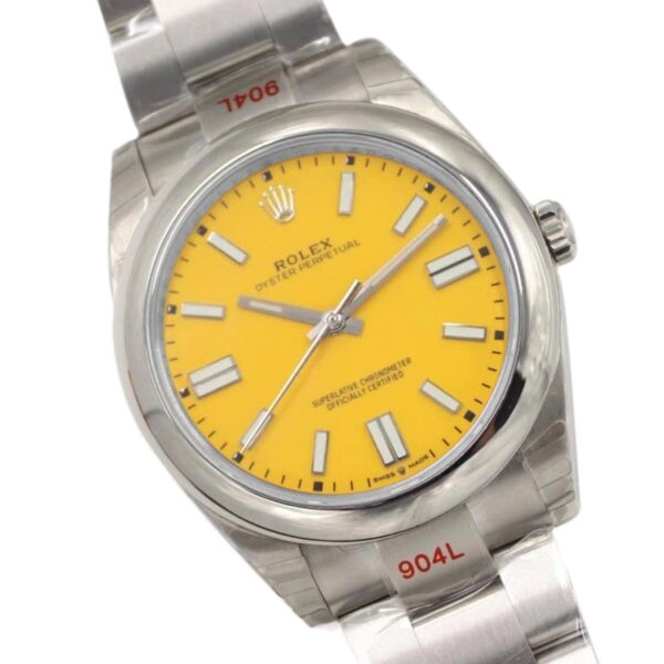 Oyster Perpetual 41mm Yellow Dial 114300 - Image 4