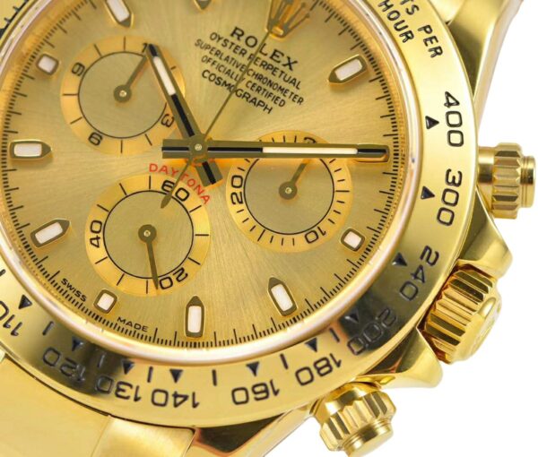 Daytona 116508 Gold Dial in Yellow Gold - Image 4