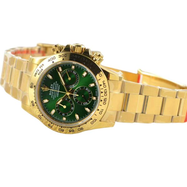 Daytona 116508 Green Dial in Yellow Gold - Image 3