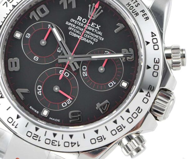 Daytona 116509 Black Dial in White Gold - Image 4