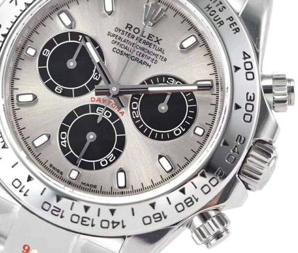 Daytona 116509 Steel and Black Dial in White Gold - Image 4