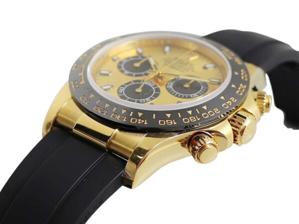 Daytona 116518LN Champagne and Black Dial in Yellow Gold - Image 3
