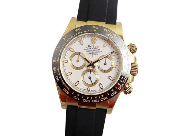Daytona 116518LN White Dial in Yellow Gold - Image 2
