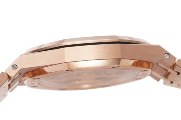 Royal Oak 15202 39mm Blue Dial in Rose Gold - Image 8