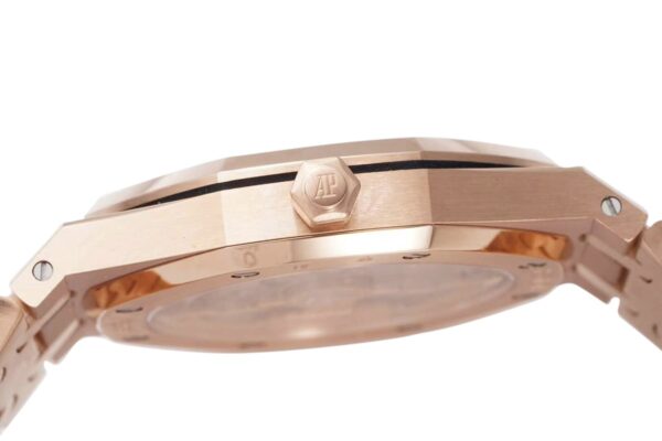 Royal Oak 15202 39mm Blue Dial in Rose Gold - Image 9