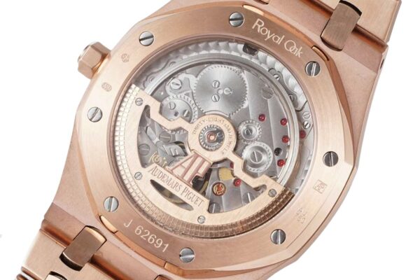 Royal Oak 15202 39mm Blue Dial in Rose Gold - Image 5
