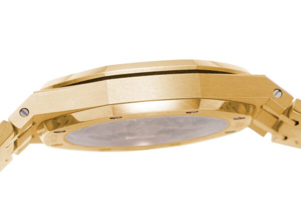 Royal Oak 15202 39mm Yellow Dial in Yellow Gold - Image 8