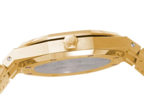 Royal Oak 15202 39mm Yellow Dial in Yellow Gold - Image 9