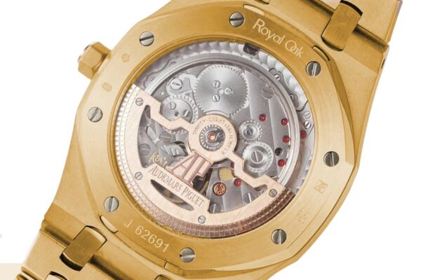 Royal Oak 15202 39mm Blue Dial in Yellow Gold - Image 6