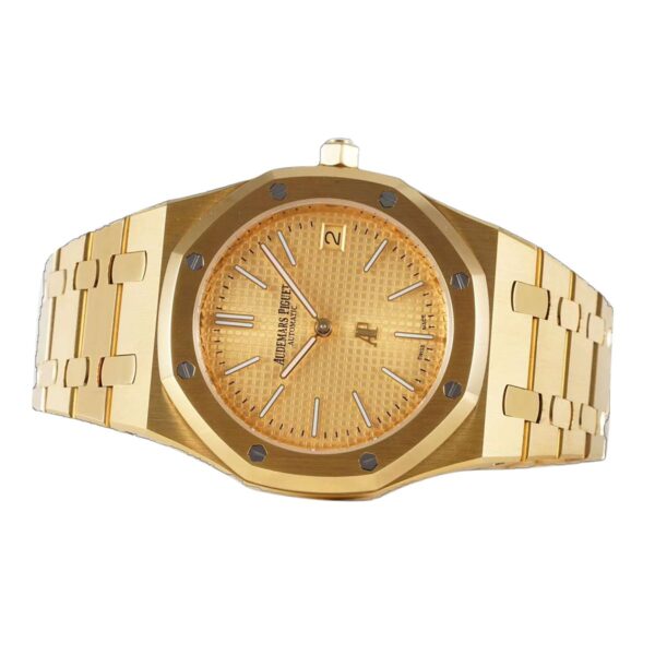 Royal Oak 15202 39mm Yellow Dial in Yellow Gold - Image 3