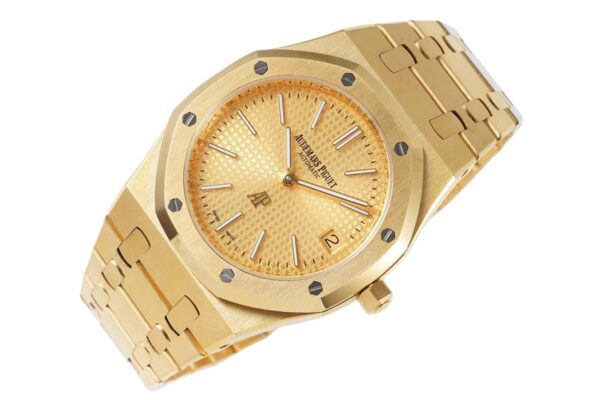 Royal Oak 15202 39mm Yellow Dial in Yellow Gold - Image 5