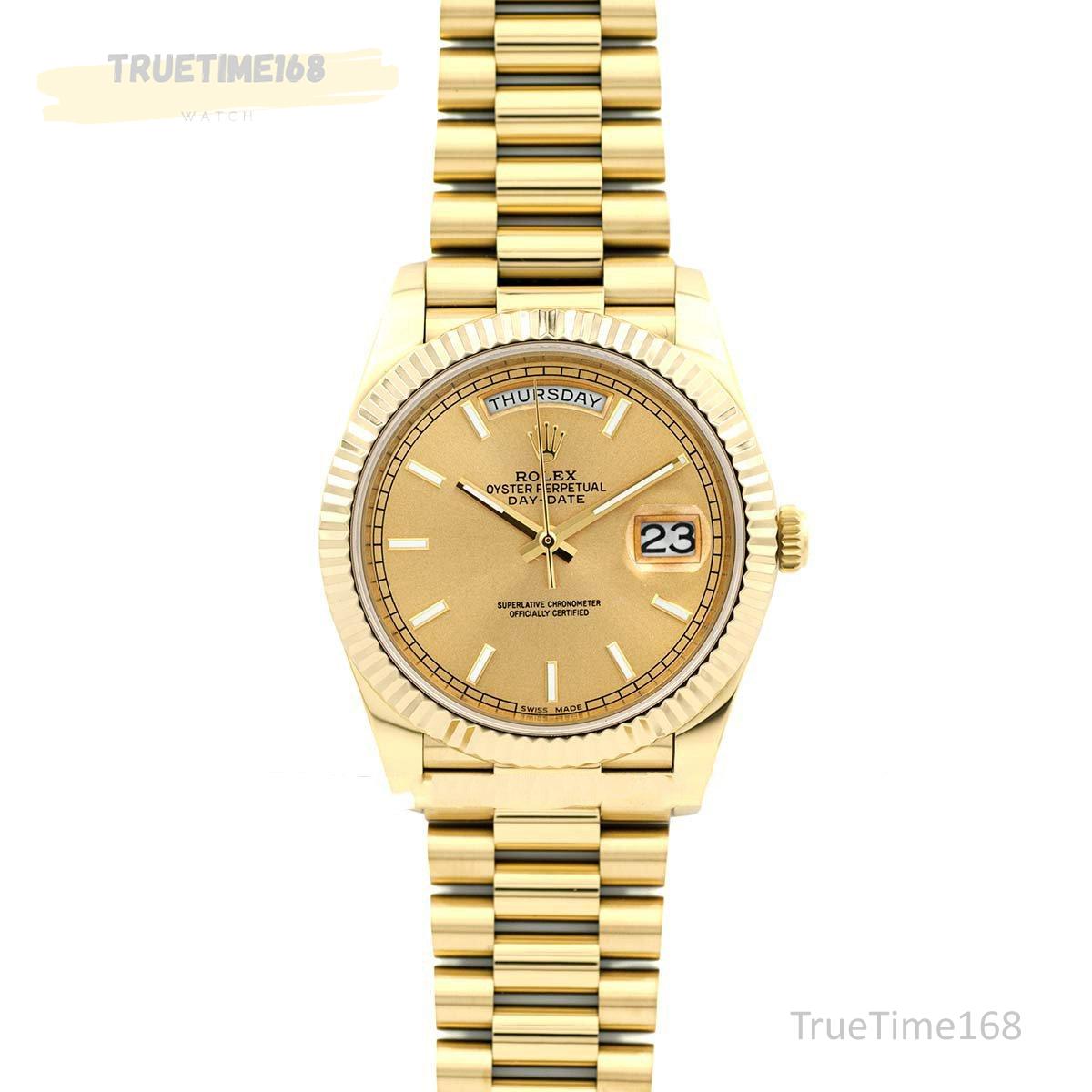 Day-Date 40 228238 Champagne Dial in Yellow Gold