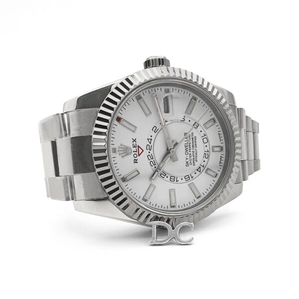 Sky-Dweller 326934 White Dial in White Gold - Image 4