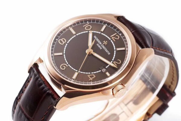 Fiftysix Brown Dial in Pink Gold Ref: 4600E - Image 6