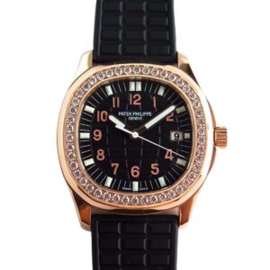Aquanaut Luce 5068R Black Dial in Rose Gold