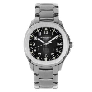 Aquanaut 5167/1A-001 Black Dial in Steel on Bracelet