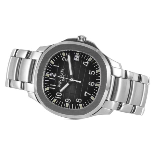 Aquanaut 5167/1A-001 Black Dial in Steel on Bracelet - Image 6