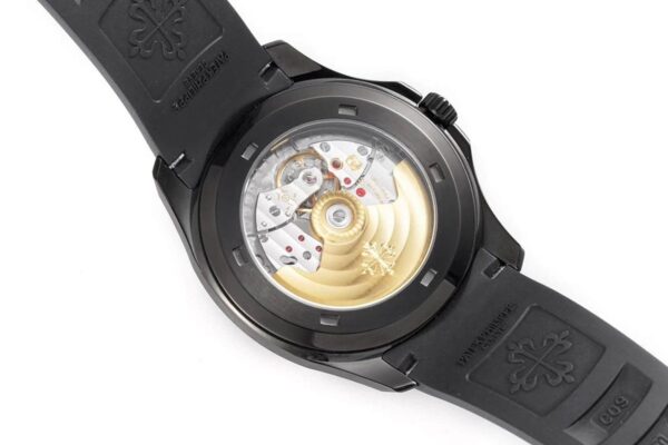 Aquanaut 5167A ‘Black Venom Limited Edition’ Black Dial on Black Rubber Strap - Image 6