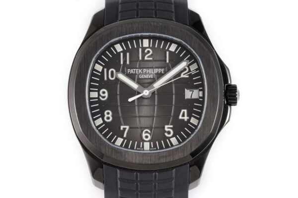 Aquanaut 5167A ‘Black Venom Limited Edition’ Black Dial on Black Rubber Strap - Image 9