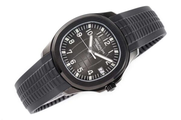 Aquanaut 5167A ‘Black Venom Limited Edition’ Black Dial on Black Rubber Strap - Image 3