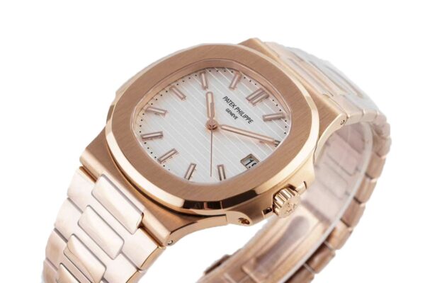 Nautilus Jumbo 5711/1R White Dial - Image 4