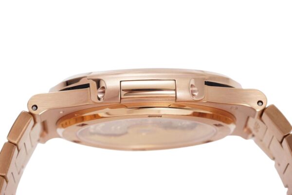 Nautilus Jumbo 5711/1R-001 Brown Dial with Diamond Bezel - Image 8