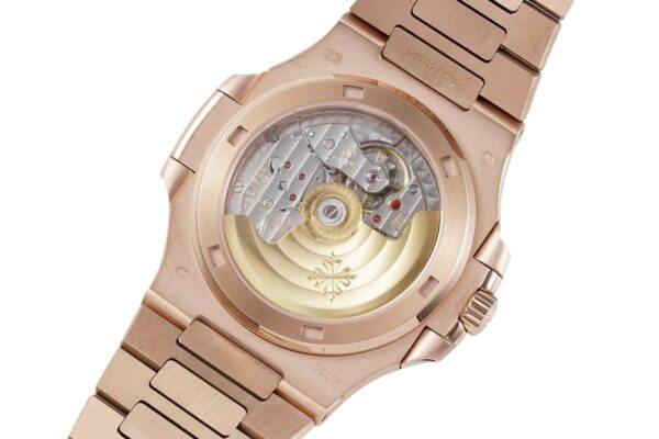 Nautilus Jumbo 5711/1R-001 Brown Dial with Diamond Bezel - Image 7