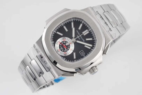 Nautilus 5980/1A-014 Black Dial in Steel - Image 2