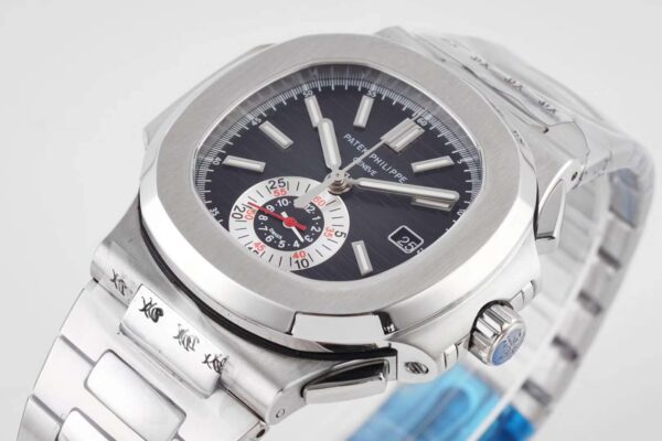 Nautilus 5980/1A-014 Black Dial in Steel - Image 4