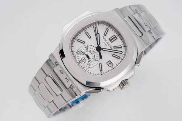 Nautilus 5980/1A-019 White Dial in Steel - Image 2