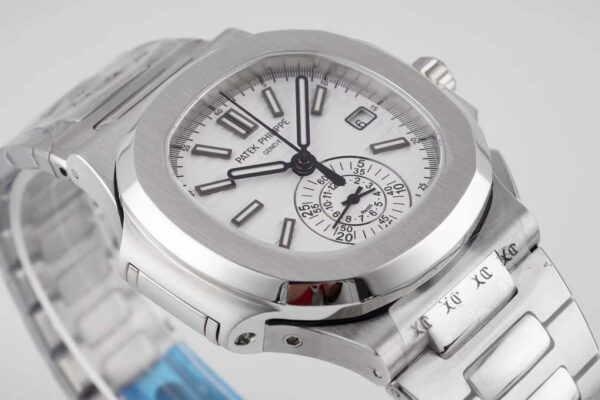 Nautilus 5980/1A-019 White Dial in Steel - Image 4