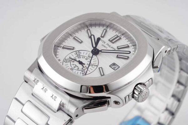 Nautilus 5980/1A-019 White Dial in Steel - Image 5