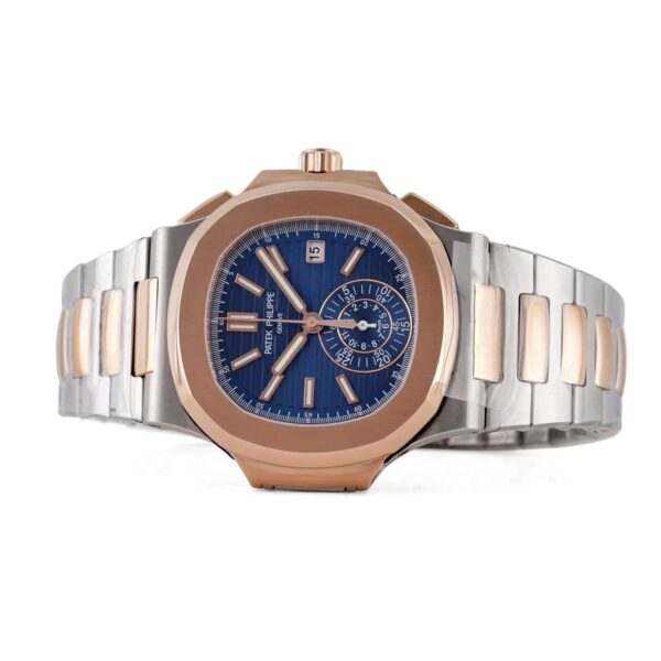 Nautilus Chronograph 5980/1AR in Steel and Rose Gold - Image 4