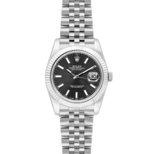 Datejust 41 126334 Grey Dial Stick Markers in White Gold