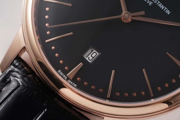 Patrimony Black Dial in Pink Gold Ref: 85180 - Image 4