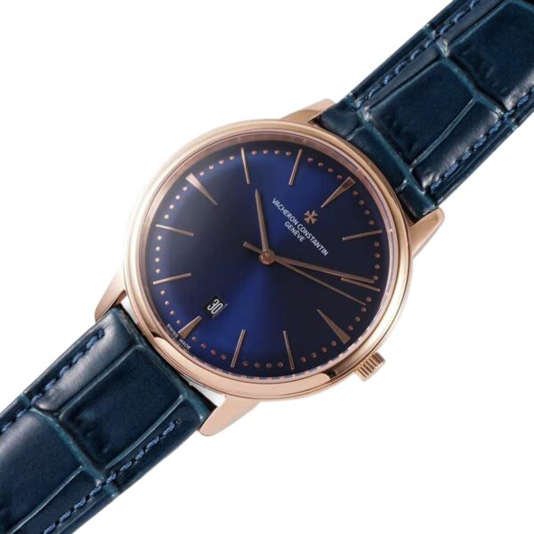 Patrimony Blue Dial in Pink Gold Ref: 85180 - Image 2