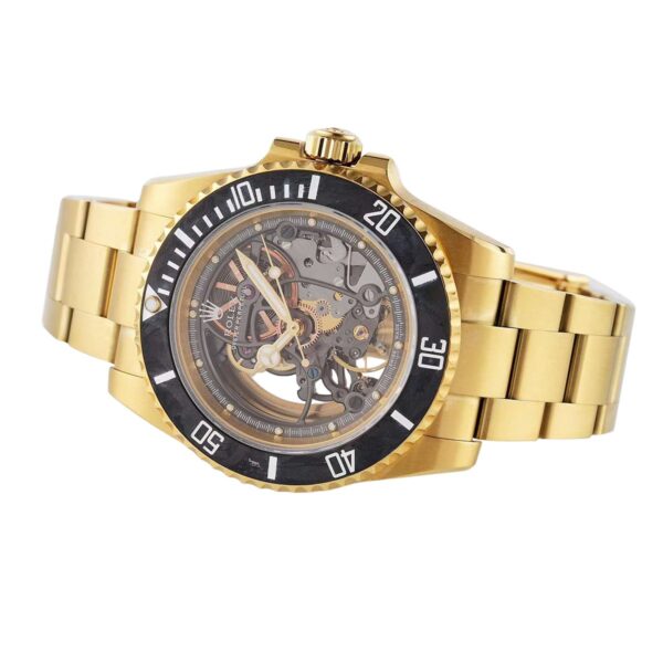 Andrea Pirlo Project 114060 Submariner in Yellow Gold - Image 4