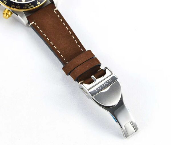 Black Bay Chrono S&G Ref: M79363N on Leather Strap - Image 4