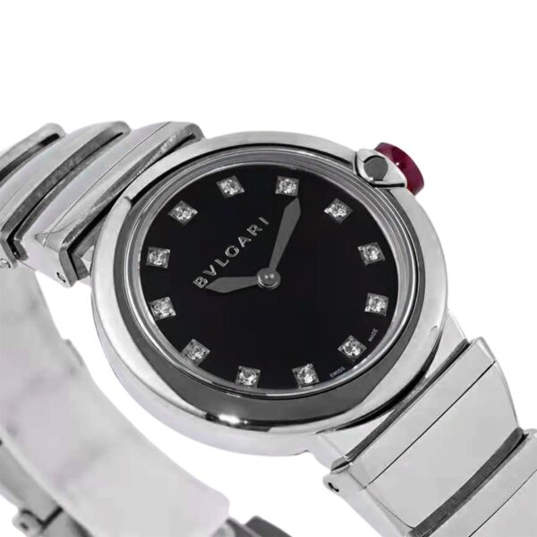 Lvcea Black Dial in Steel - Image 3