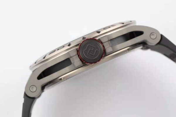 Excalibur Spider Skeleton Flying Tourbillon with Black Rubber Strap - Image 9