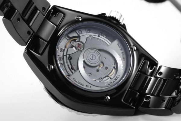 J12 Black Ceramic and Steel with Diamond Markers Ref: H5697 - Image 3