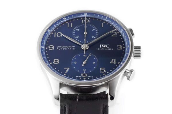Portugieser Chronograph IW371606 Blue Dial in Steel - Image 5