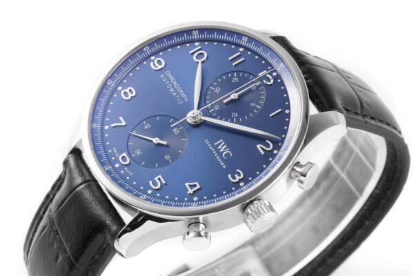Portugieser Chronograph IW371606 Blue Dial in Steel - Image 7