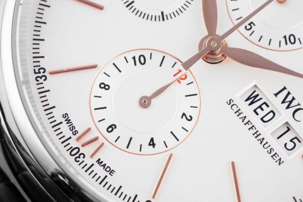 Portofino Chronograph IW391031 Edition “150 Years” White Dial in Steel - Image 4