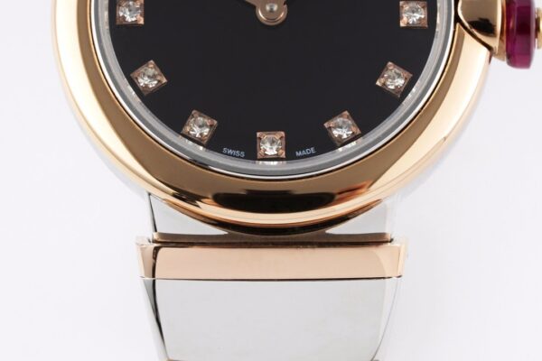 Lvcea Black Dial in Rose Gold/Steel - Image 5