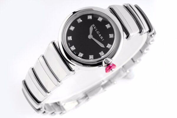 Lvcea Black Dial in Steel - Image 2