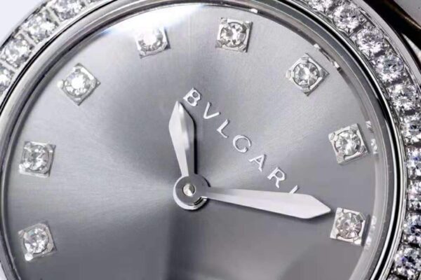 Lvcea Grey Dial in Steel with Diamond Bezel - Image 5