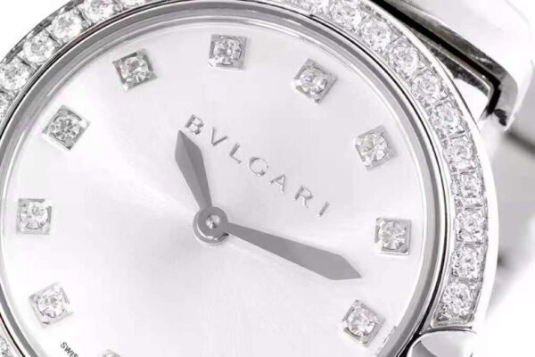 Lvcea MOP Dial in Steel with Diamond Bezel - Image 5